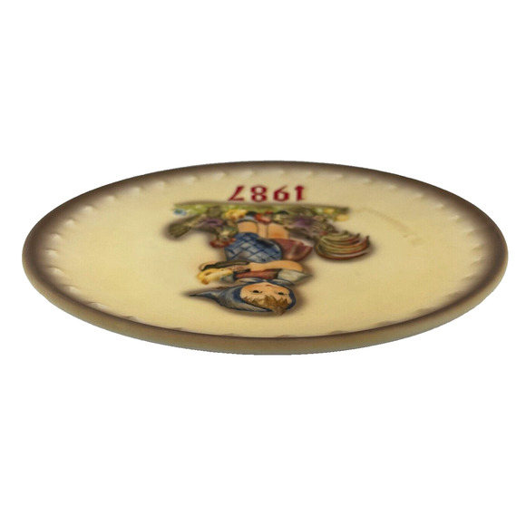 Vintage 1987 Goebel M.J. Hummel 17th Annual Plate Collectors Memorabilia Hum 283 - Picture 5 of 14